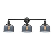 Bell - 3 Light - 32 inch - Oil Rubbed Bronze - Bath Vanity Light