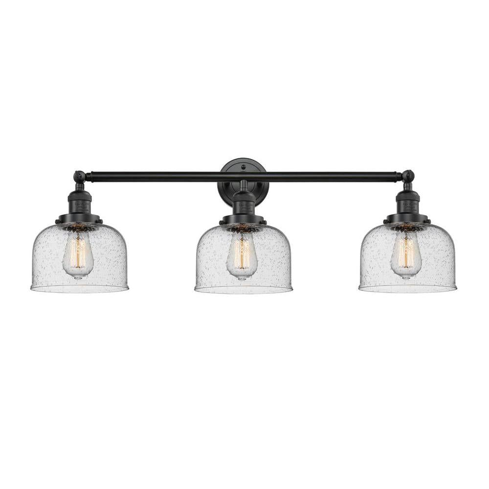 Bell - 3 Light - 32 inch - Oil Rubbed Bronze - Bath Vanity Light
