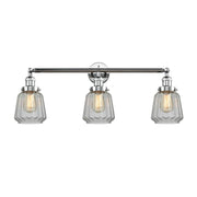 Chatham - 3 Light - 30 inch - Polished Chrome - Bath Vanity Light