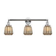Chatham - 3 Light - 30 inch - Polished Chrome - Bath Vanity Light