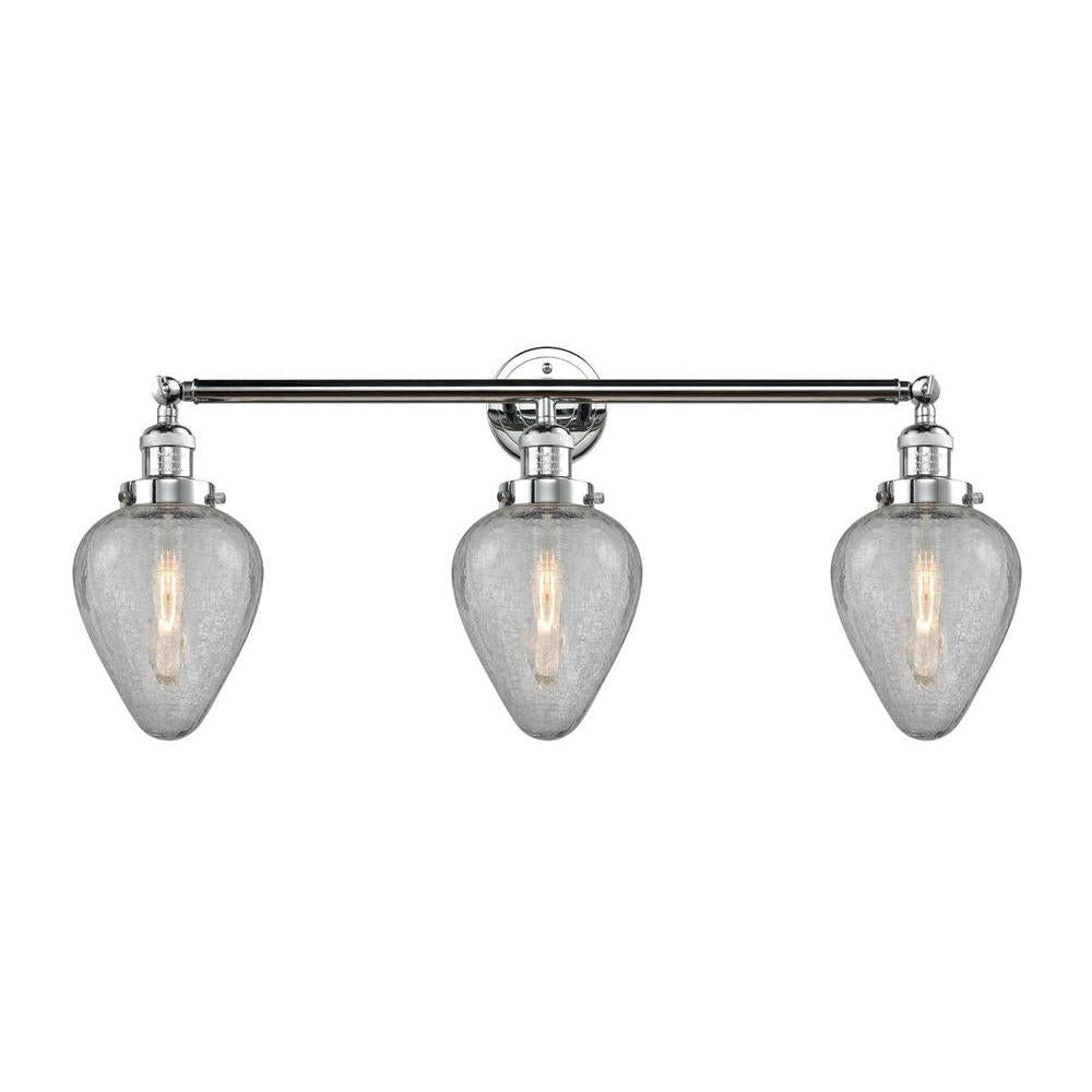 Geneseo - 3 Light - 32 inch - Polished Chrome - Bath Vanity Light