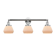 Fulton - 3 Light - 30 inch - Polished Chrome - Bath Vanity Light