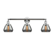 Fulton - 3 Light - 30 inch - Polished Chrome - Bath Vanity Light