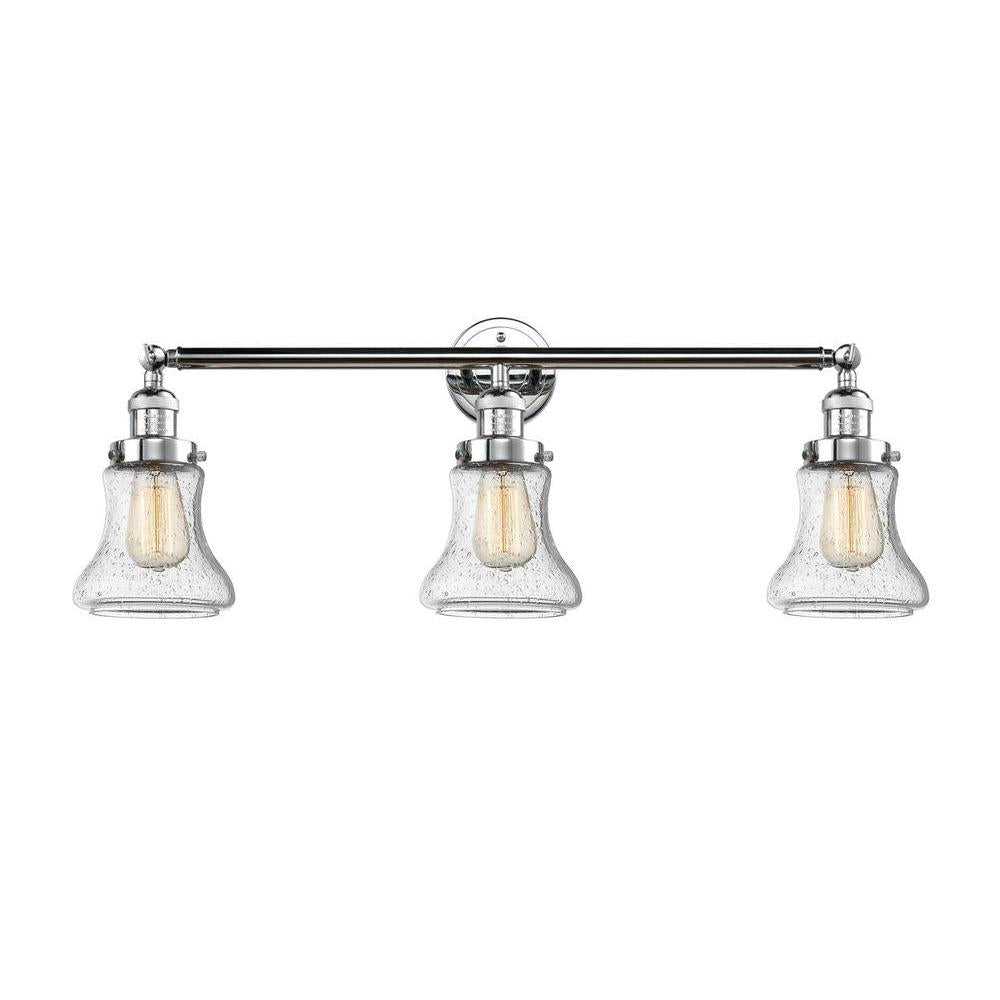 Bellmont - 3 Light - 30 inch - Polished Chrome - Bath Vanity Light