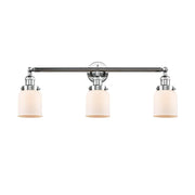 Bell - 3 Light - 30 inch - Polished Chrome - Bath Vanity Light