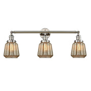 Chatham - 3 Light - 30 inch - Polished Nickel - Bath Vanity Light