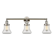 Bellmont - 3 Light - 30 inch - Polished Nickel - Bath Vanity Light