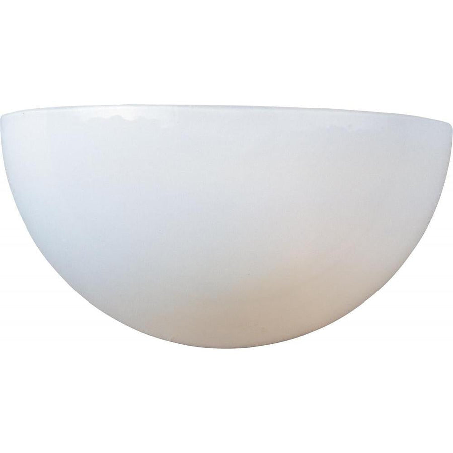 Maxim Lighting 20585WTWT Essentials 10.5 - 20585 Wall Sconce - White