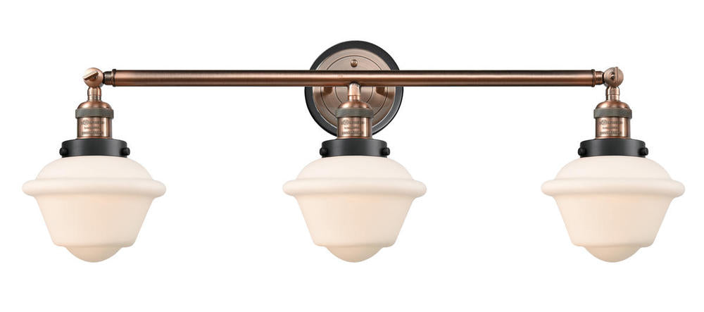 Innovations Lighting OXFORD 205AC-BPBK-HRBK-G531 Bathroom Fixture Traditional - Copper