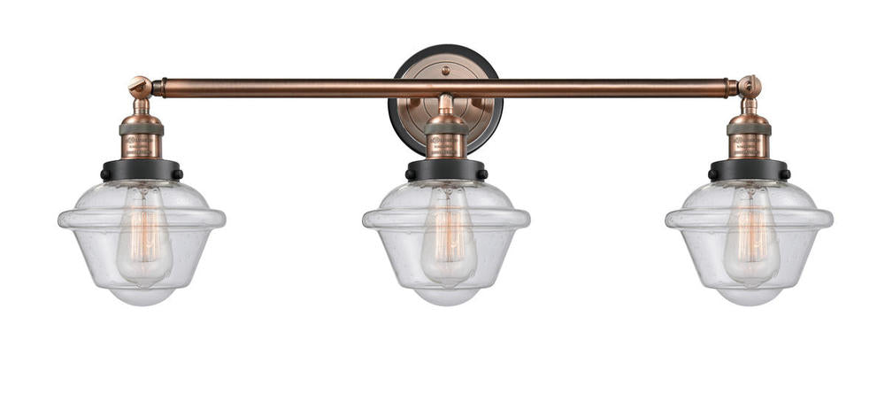 Innovations Lighting OXFORD 205AC-BPBK-HRBK-G534 Bathroom Fixture Traditional - Copper