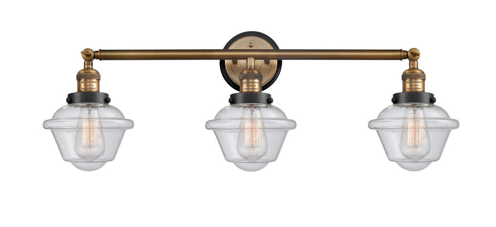 Innovations Lighting OXFORD 205BB-BPBK-HRBK-G534 Bathroom Fixture Traditional - Brass