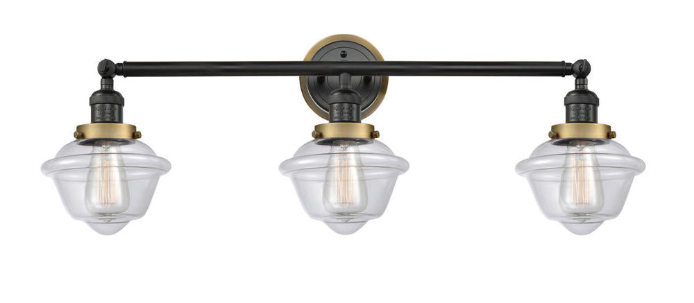 Innovations Lighting OXFORD 205BK-BPBB-HRBB-G532 Bathroom Fixture Traditional - Black