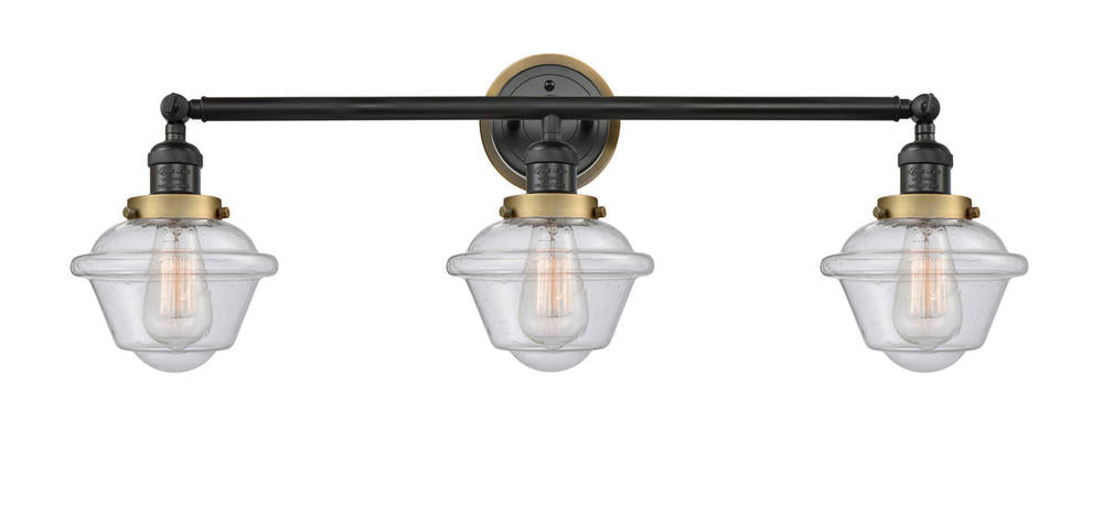 Innovations Lighting OXFORD 205BK-BPBB-HRBB-G534 Bathroom Fixture Traditional - Black