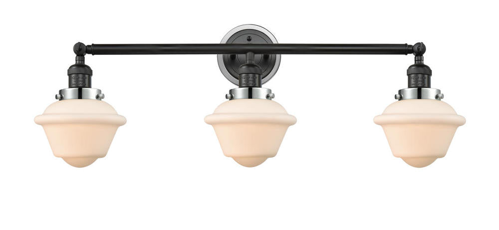 Innovations Lighting OXFORD 205BK-BPPC-HRPC-G531 Bathroom Fixture Traditional - Black