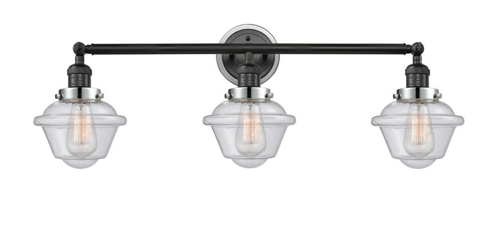 Innovations Lighting OXFORD 205BK-BPPC-HRPC-G534 Bathroom Fixture Traditional - Black