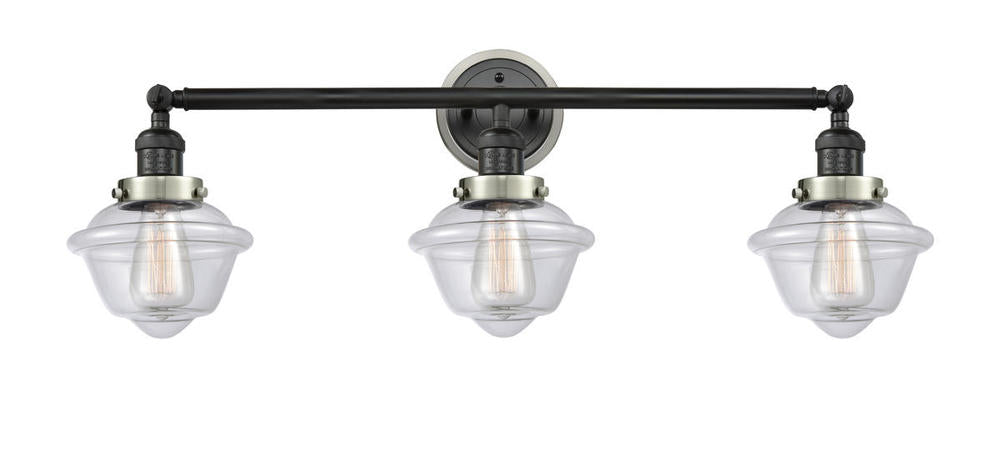 Innovations Lighting OXFORD 205BK-BPSN-HRSN-G532 Bathroom Fixture - Black