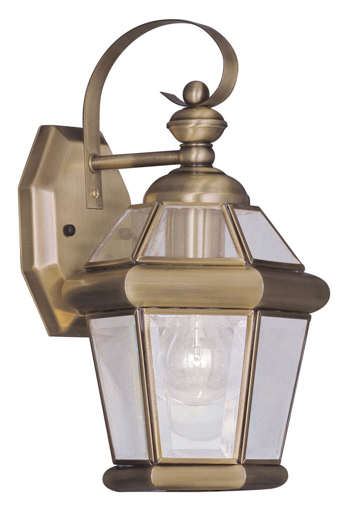 Livex Lighting GEORGETOWN 2061-01 Exterior Americana - Antique Brass