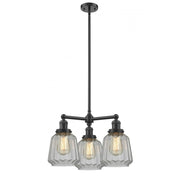 Chatham - 3 Light - 24 inch - Oil Rubbed Bronze - Stem Hung - Chandelier