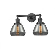 Fulton - 2 Light - 17 inch - Oil Rubbed Bronze - Adjustable Bath Vanity Light