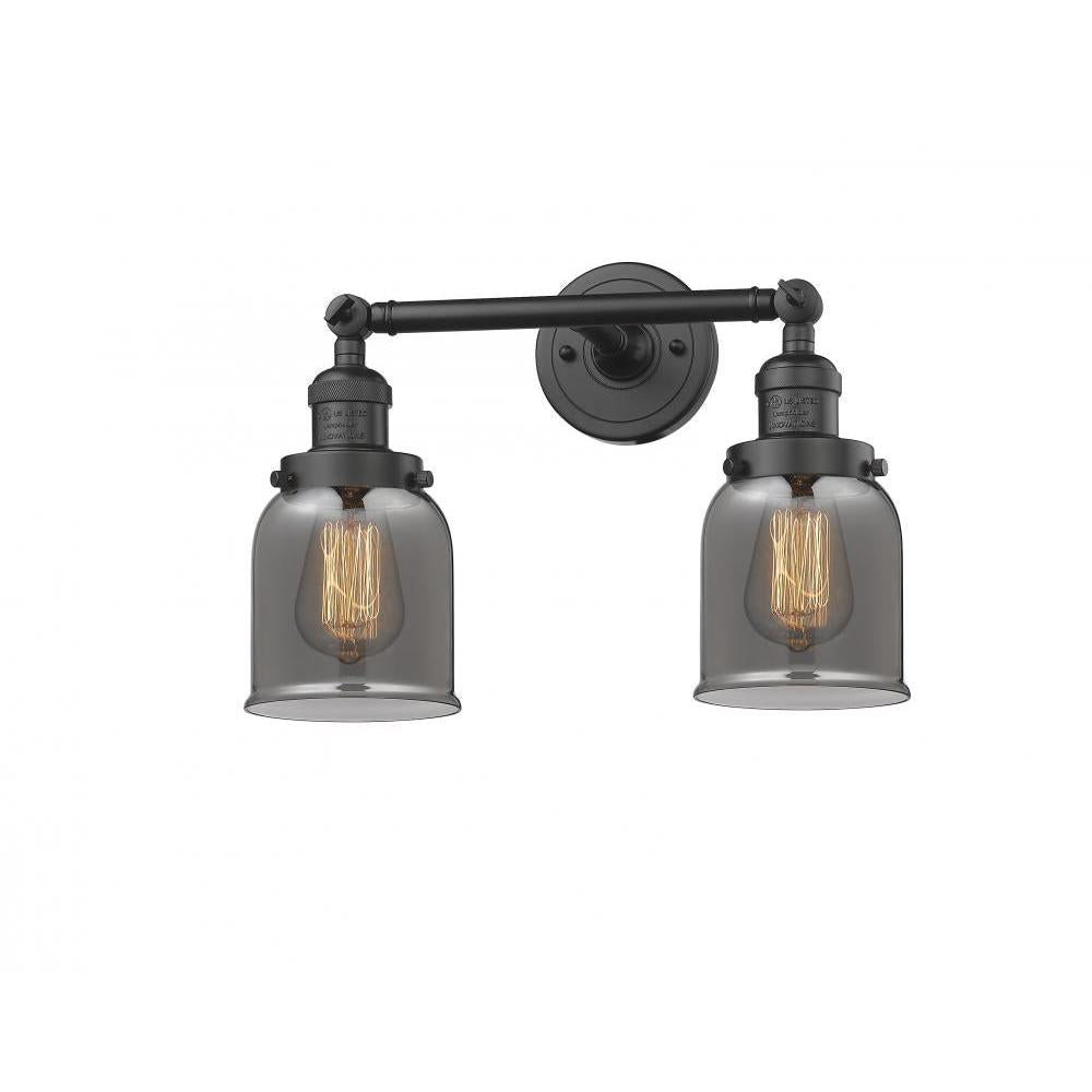 Bell - 2 Light - 16 inch - Oil Rubbed Bronze - Adjustable Bath Vanity Light