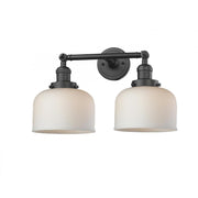 Bell - 2 Light - 19 inch - Oil Rubbed Bronze - Adjustable Bath Vanity Light