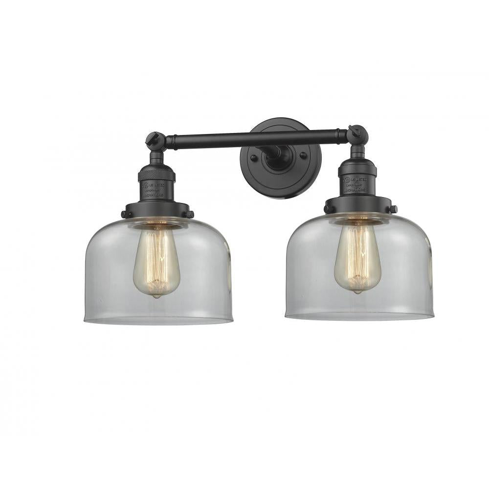 Bell - 2 Light - 19 inch - Oil Rubbed Bronze - Adjustable Bath Vanity Light