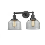 Bell - 2 Light - 19 inch - Oil Rubbed Bronze - Adjustable Bath Vanity Light