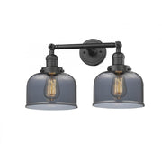 Bell - 2 Light - 19 inch - Oil Rubbed Bronze - Adjustable Bath Vanity Light