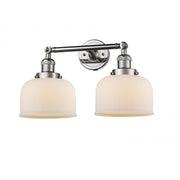 Bell - 2 Light - 19 inch - Polished Nickel - Adjustable Bath Vanity Light