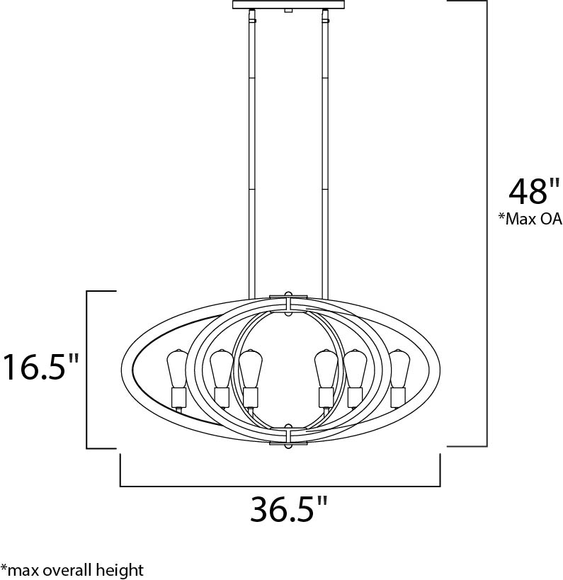 Bodega Bay-Multi-Light Pendant