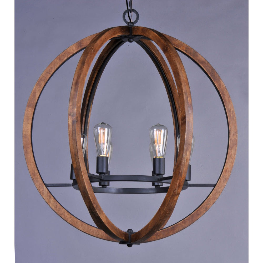 Maxim Lighting BODEGA BAY 20918APAR Chandelier Country Rustic - Miscellaneous