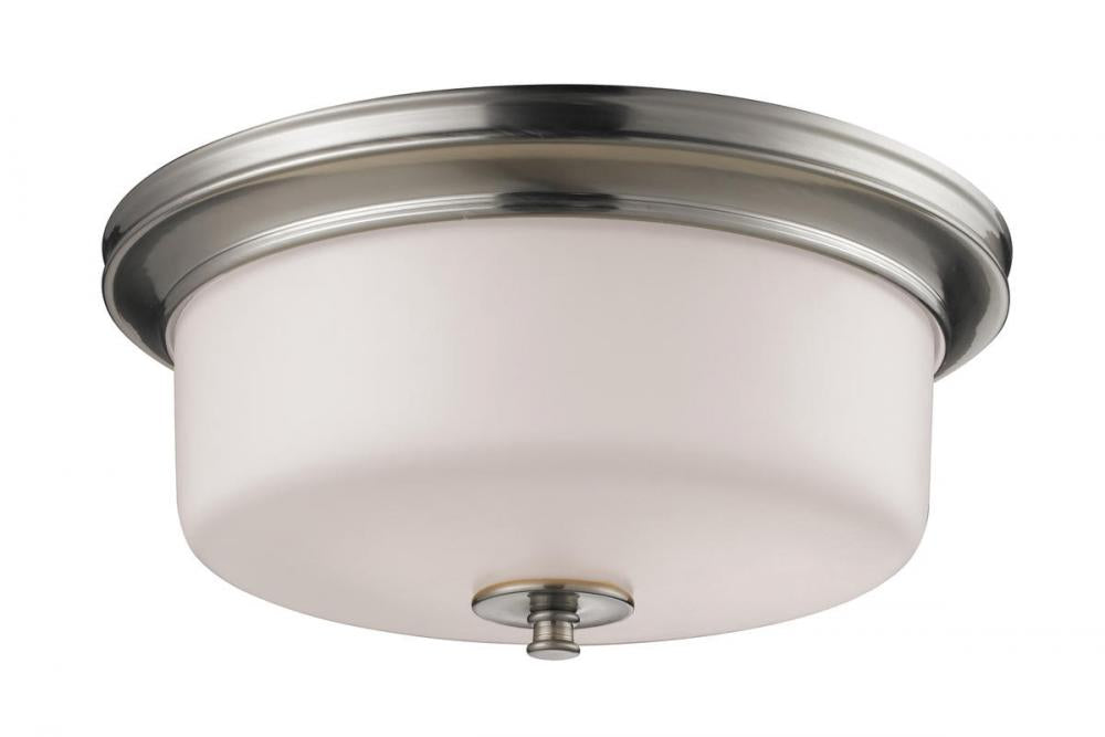 Z-Lite Lighting 2102F3 Flush Mount Traditional - Nickel