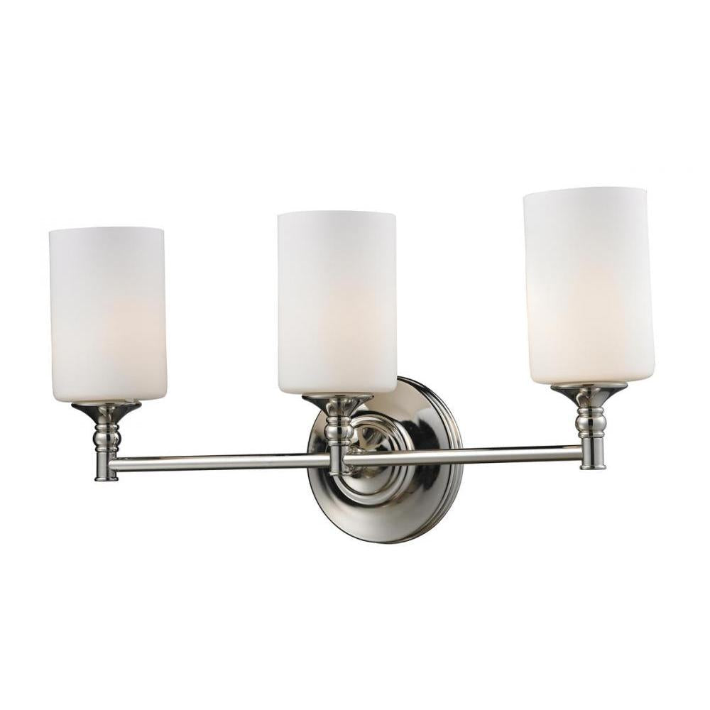 3 Light Vanity-Matte Opal