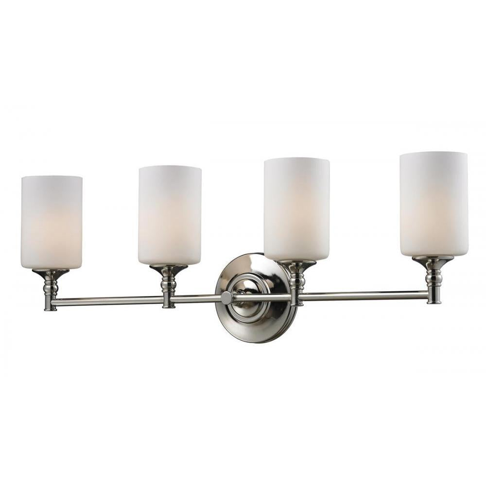 4 Light Vanity-Matte Opal