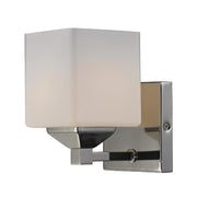 1 Light Wall Sconce-Matte Opal