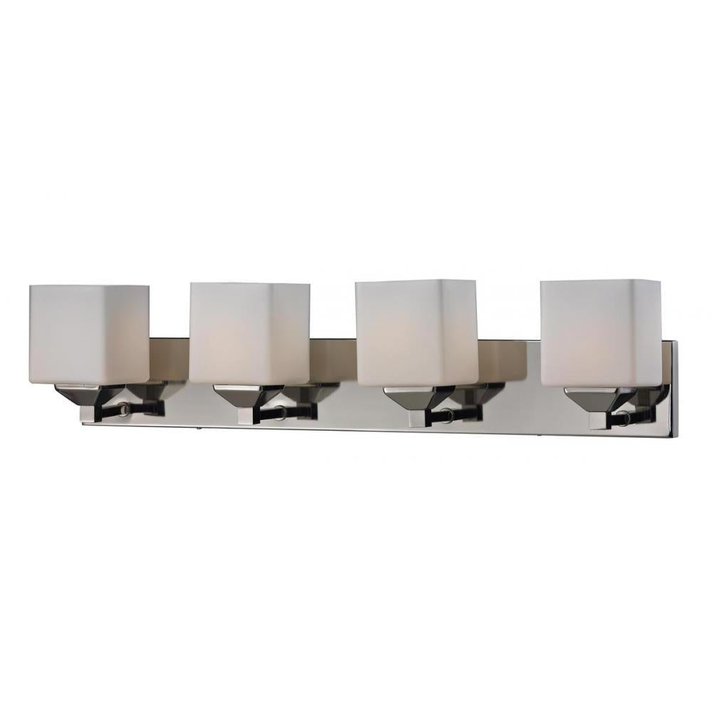 4 Light Vanity-Matte Opal