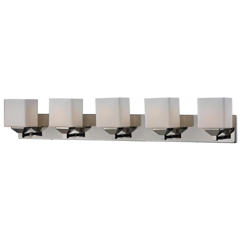5 Light Vanity-Matte Opal