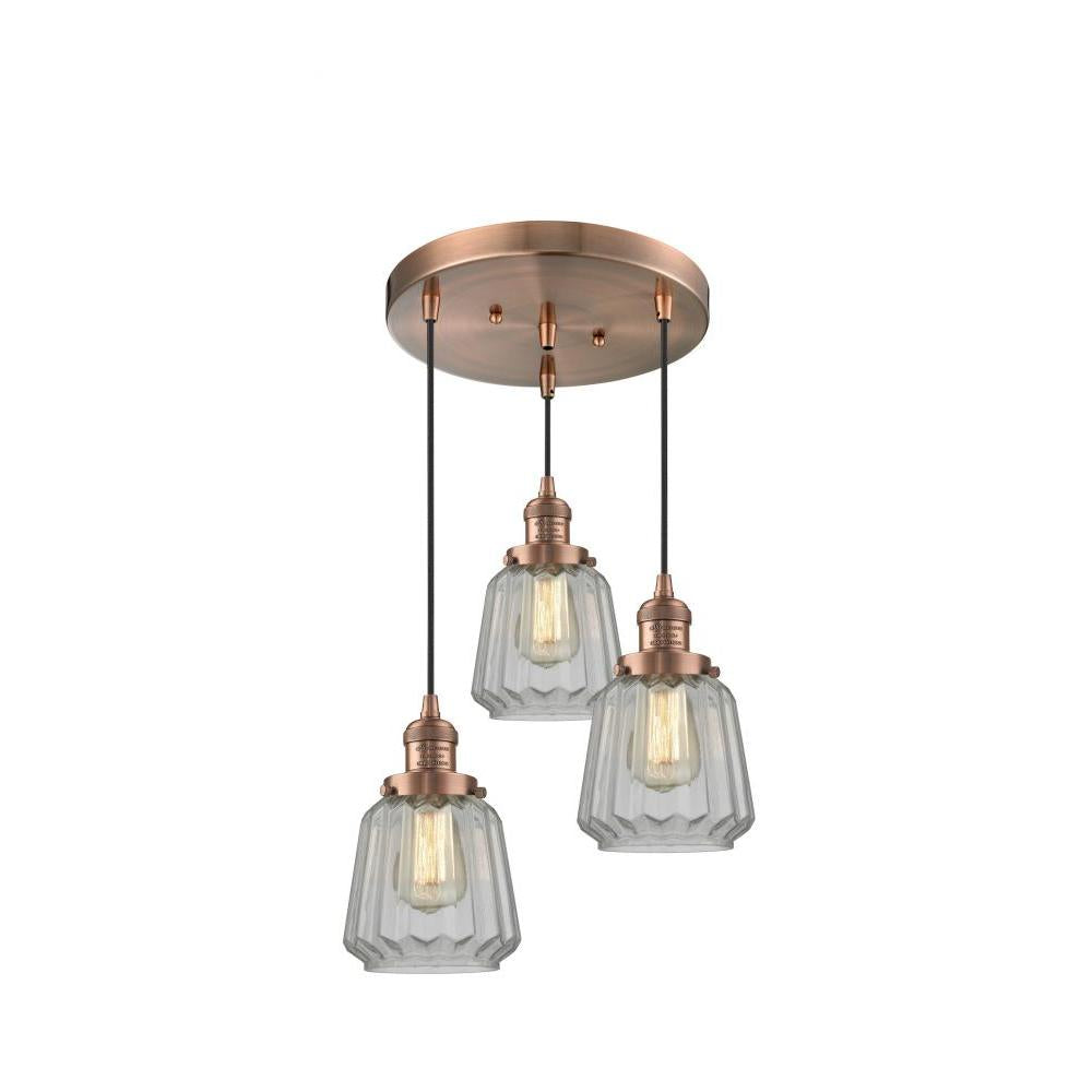 Chatham 3 Light Multi-Pendant