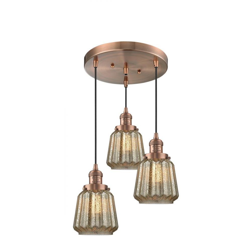 Chatham 3 Light Multi-Pendant