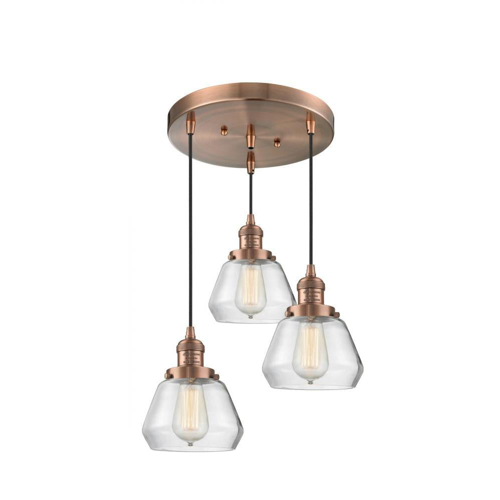 Fulton 3 Light Multi-Pendant