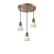 Small Cone 3 Light Multi-Pendant
