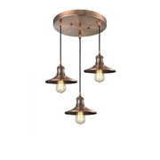 Railroad 3 Light Multi-Pendant