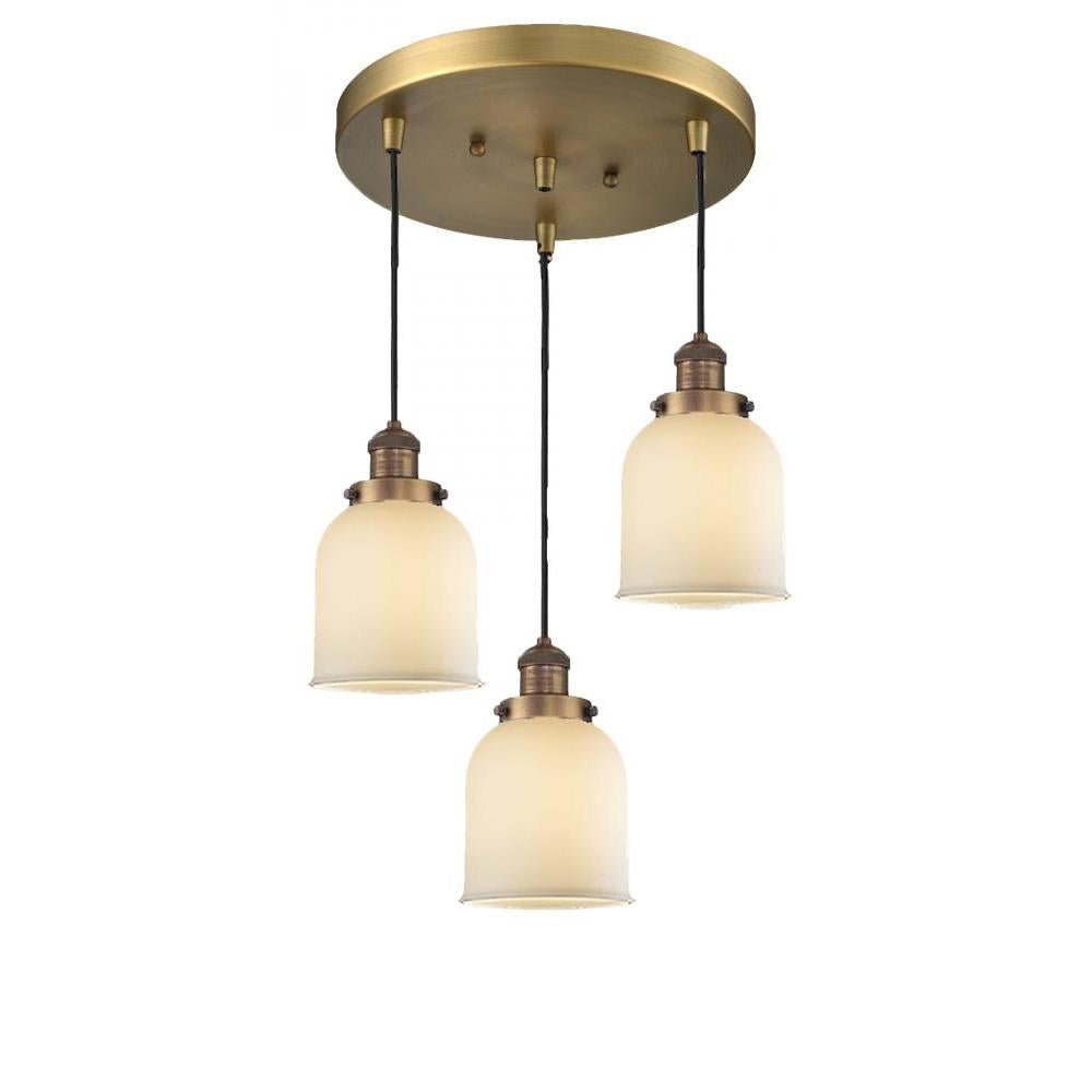 Small Bell 3 Light Multi-Pendant