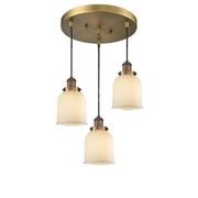 Small Bell 3 Light Multi-Pendant