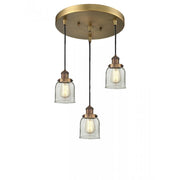 Small Bell 3 Light Multi-Pendant