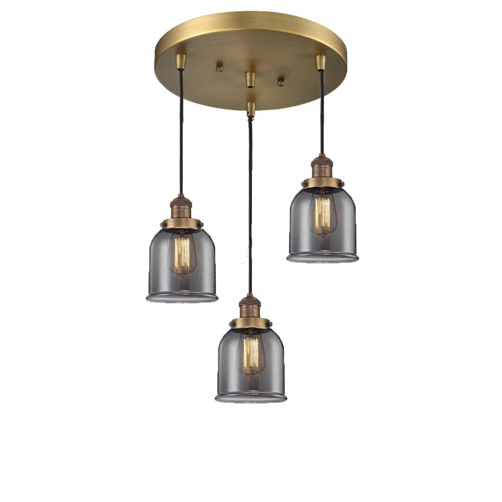 Small Bell 3 Light Multi-Pendant