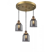 Small Bell 3 Light Multi-Pendant