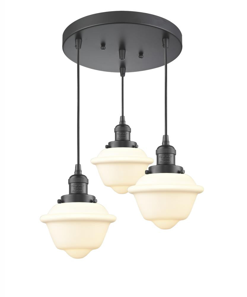 Innovations Lighting OXFORD 211/3-OB-G531 Pendant Traditional - Bronze