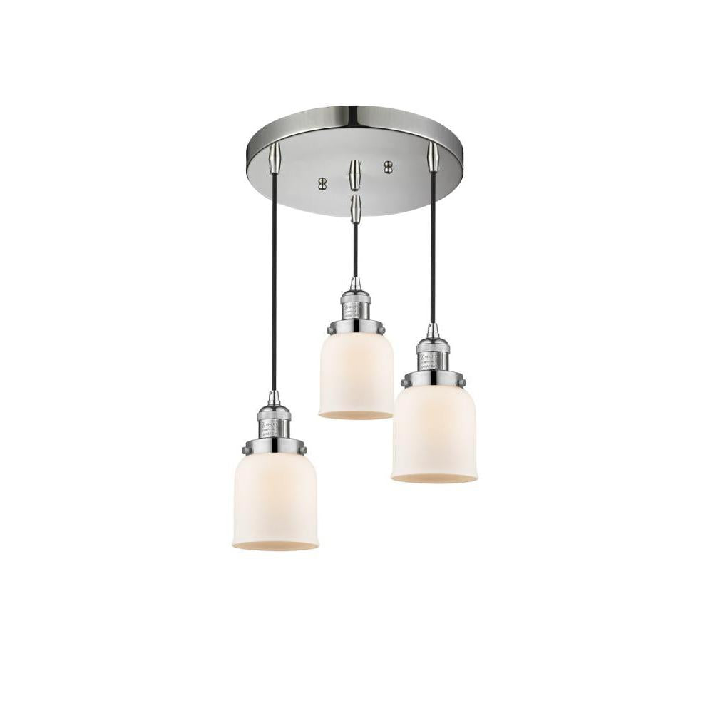Small Bell 3 Light Multi-Pendant