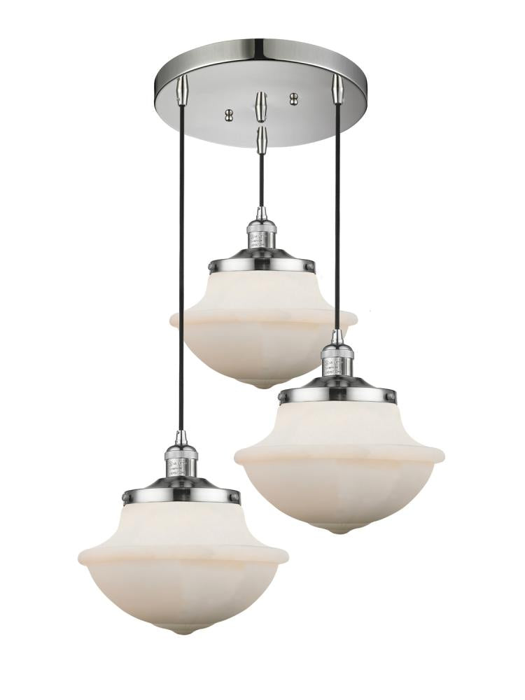 Innovations Lighting OXFORD 211/3-PN-G541 Pendant Traditional - Nickel